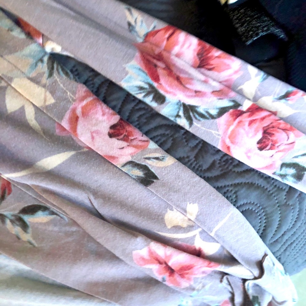 Floral Cotton cardigan